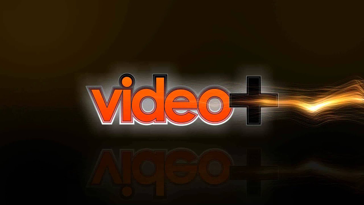 Video Plus Logo reveal animation