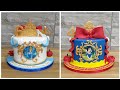 HALF SNOW WHITE/HALF CINDERELLA CAKE/BIRTHDAY CAKE/ VLOG #72