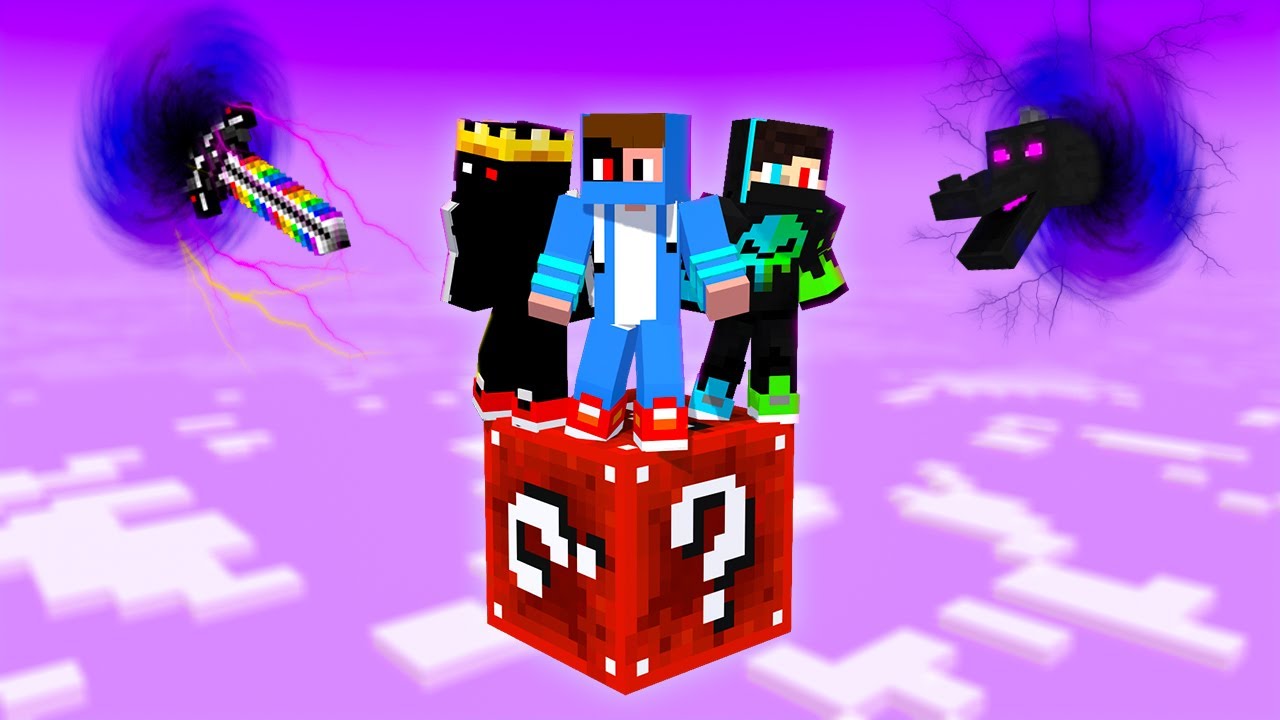 Minecraft One Lucky Block But Its Illegal !