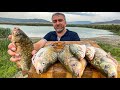 😎Рецепт Самого Вкусного Карася с Хрустящей Корочкой Приготовленный на костре!