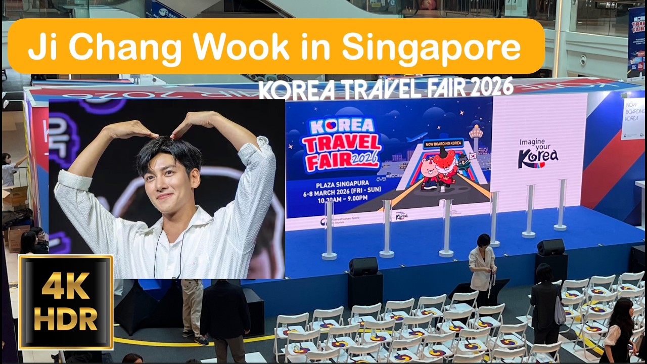 Ji Chang Wook in Singapore