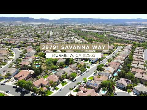 39791 Savanna Way, Murrieta, CA home video tour