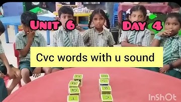 Unit 6 Day 4 CVC words with u sound English Ennum Ezhuthum