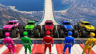 1 Monster Truck Mega Ramp Impossible Driver - Mega Ramp Car Stunt Master Simulator -Android Gameplay screenshot 5