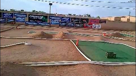 RC10B4 practice run at SRS Raceway - Home of the Cactus Classic