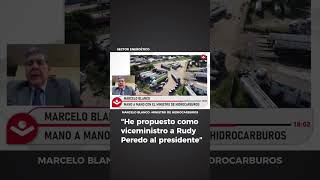 El ministro Marcelo Blanco confirmó la incorporación de un nuevo viceministro en Hidrocarburos.