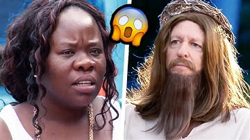 Jesús hace un milagro Sólo para reírse