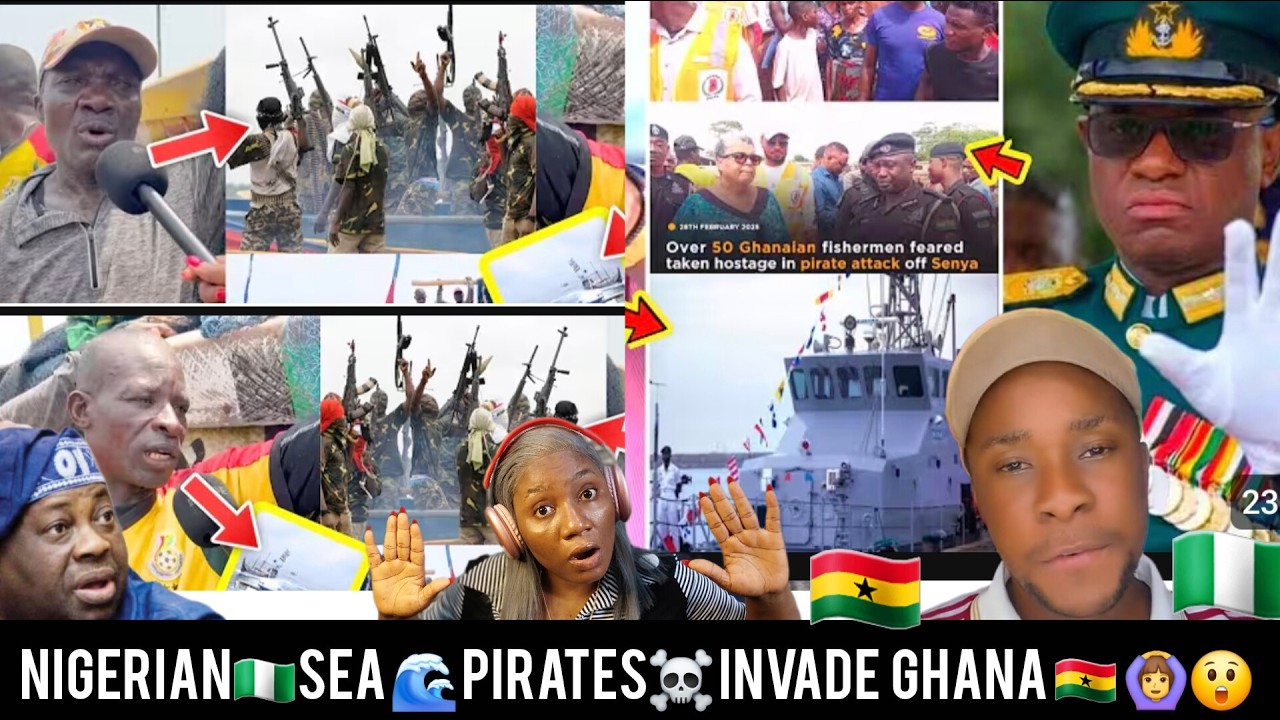 EDON HAPPEN🙆‍♀️GHANA🇬🇭NAVY APPREHENDS NIGERIAN🇳🇬SEA PIRATES
