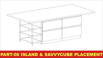 PYTHA 3D CAD | Planner | Island and Savvycube  Placement | Part 06