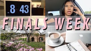 college vlog week in my life at LSU: FINALS WEEK