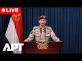 LIVE: Houthi Spokesman Yahya Sarea Delivers Statement Following Attack on Israel | APT