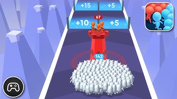 Count Masters: Stickman Games - Gameplay Walkthrough Part 45 - Game Levels 296-299 (iOS, Android)