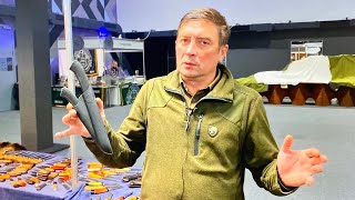 видео: Очень интересный ассортимент! Обзор стенда Русский булат. Выставка Клинок 2022 осень в Москве. картинка: Очень интересный ассортимент! Обзор стенда Русский булат. Выставка Клинок 2022 осень в Москве.