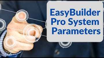 EasyBuilder Pro System Parameters - Weintek USA, Chapter 5