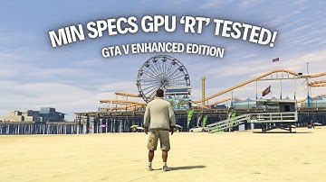 GTA 5 Enhanced on the "Minimum Spec" Graphics Card | Ray-Tracing + FSR 3 Frame Generation