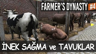 Farmer's Dynasty - İnek Sağma ve Tavuk Besleme (Hayvancılık) #4 screenshot 5