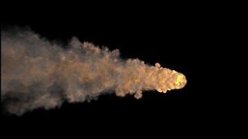 Houdini 15 pyro test