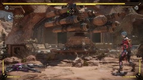 MK11 Frost-byte bomb D4 throw setup