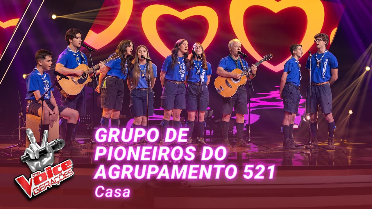 ⁣Grupo de Pioneiros do Agrupamento 521 - “Casa” | Provas Cegas | The Voice Gerações