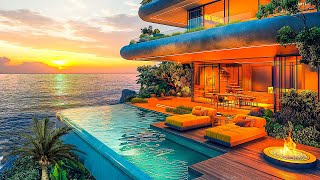 Relaxing Jazz Music in a Luxury Beach Villa 🌴🍑 Fusion of Soft Jazz and Coastal Landscape by Jazz Everyday 121 views 2 days ago 11 hours, 55 minutes