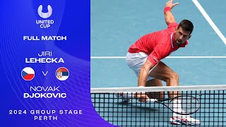 Jiri Lehecka v Novak Djokovic Full Match | United Cup 2024 Group E