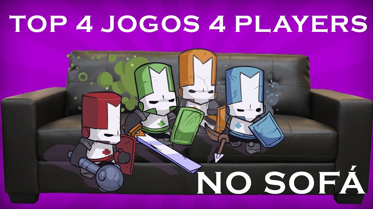 5 JOGOS FODAS PARA JOGAR COM 4 AMIGOS! 