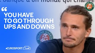 Alexander Zverev immediate reaction after reaching first French Open final by beating Casper Ruud