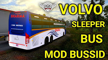Download VOLVO Bus Mod in Bus Simulator Indonesia | Volvo Bus Mod for Bussid | Indian Volvo Bus Game