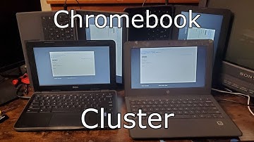 Combining Junk Chromebooks Into A Supercomputer