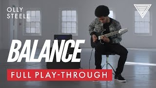 Olly Steele - "Balance" Full Playthrough | JTC Guitar chords