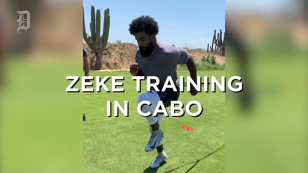 Dallas Cowboys Ezekiel Elliott Training In Cabo During Holdout Youtube Dallas Cowboys Ezekiel Elliott Training In Cabo During Holdout Youtube
