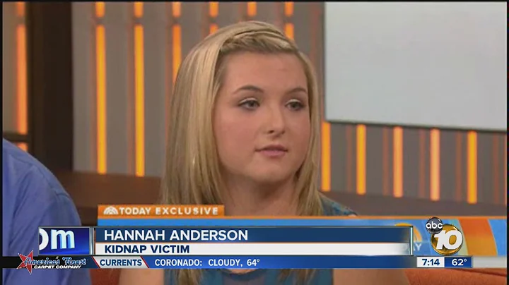 In interview, Hannah Anderson tells of being drugged, handcuffed and her own self-doubts