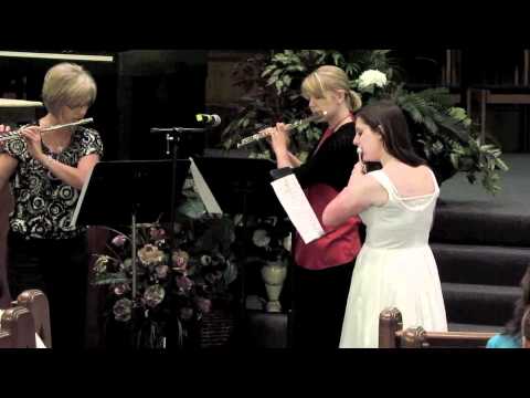 Julie's Recital 2011 - Flute Trio