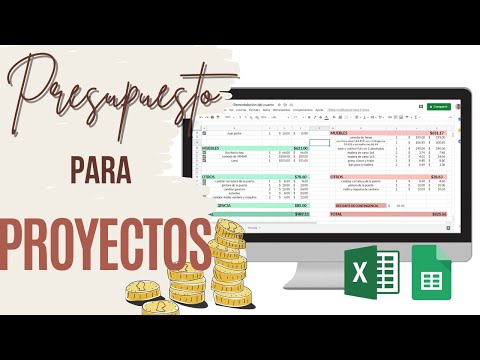 Video: Cómo Redactar Un Presupuesto Para Un Proyecto Social