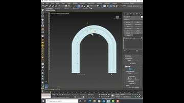 Sweep &  Pathdeform Modifier|3Ds Max 2022#shortvideo #shorts #3dsmaxtutorial