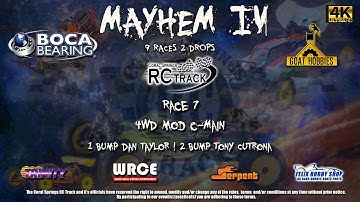 MAYHEM IV Race7 April 24, 2022 4WD Mod Buggy C-Main
