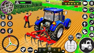 Modern Tractor Farming Driving Simulator 3D - New Tractor Games - Android  Gameplay screenshot 1