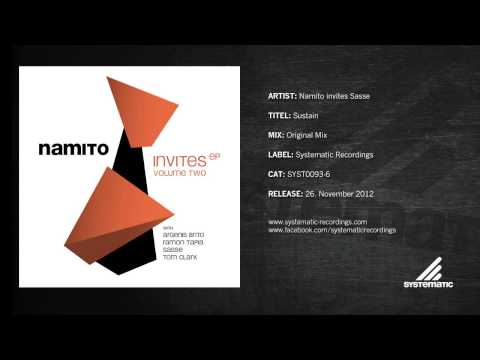 Namito — Namito invites Sasse - Sustain (Original Mix)