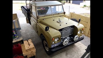 Land Rover Vlog 14 - Land Rover 109 Series 3 WIPAC LED indicators RANT Awful customer service