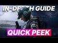 How to QUICK PEEK on Console 2022 - Rainbow Six Siege (PS4/XBOX)