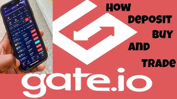 How To Deposit and trade on Gate.io (Twi)