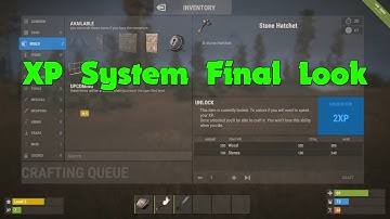 RUST XP System Final Look