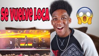 CNCO - Se Vuelve Loca (Live from Norway Cup 2018) REACTION