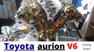 toyota aurion engine timing chain, toyota aurion timing chain replacement, v6, 2gr, camery 2017