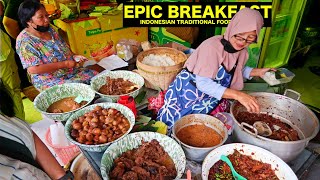 TRADITIONAL Indonesian Breakfast in Yogyakarta | JOGJA Indonesia is Mind-blowing