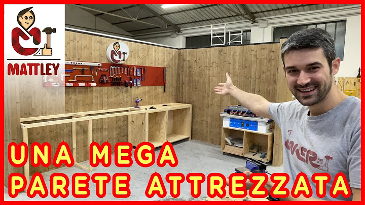 Una MEGA parete attrezzata! Ecco il progetto che ha voluto realizzare Luca nel MattleyLab!