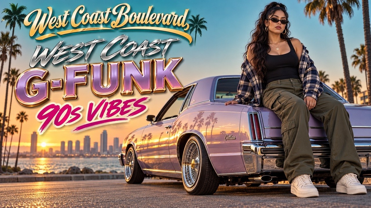 Cruise Into the Sunset | Classic G-Funk, Smooth R&B & California