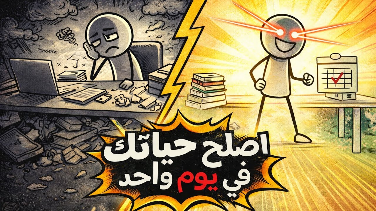 ازاى تغير حياتك فى يوم واحد 🗓️