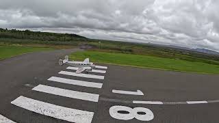 Arnarvöllur 08.07.2026. Eflite Beechcraft D-18 Twin. Scale flight