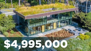 $4,995,000 - Glass Oceanfront Modern - Cannon Beach, OR - Architecture inspiration - Interior Design